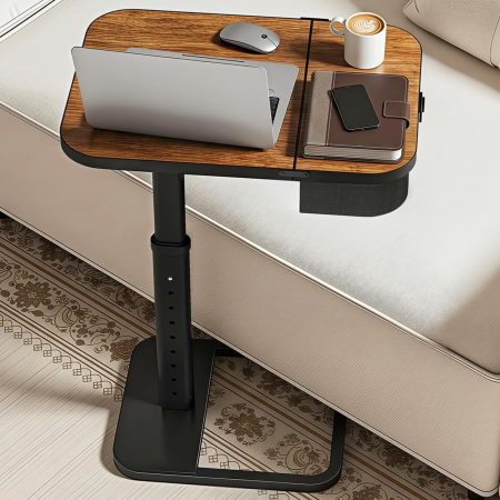 Multi-height flip-top storage large-capacity home side table